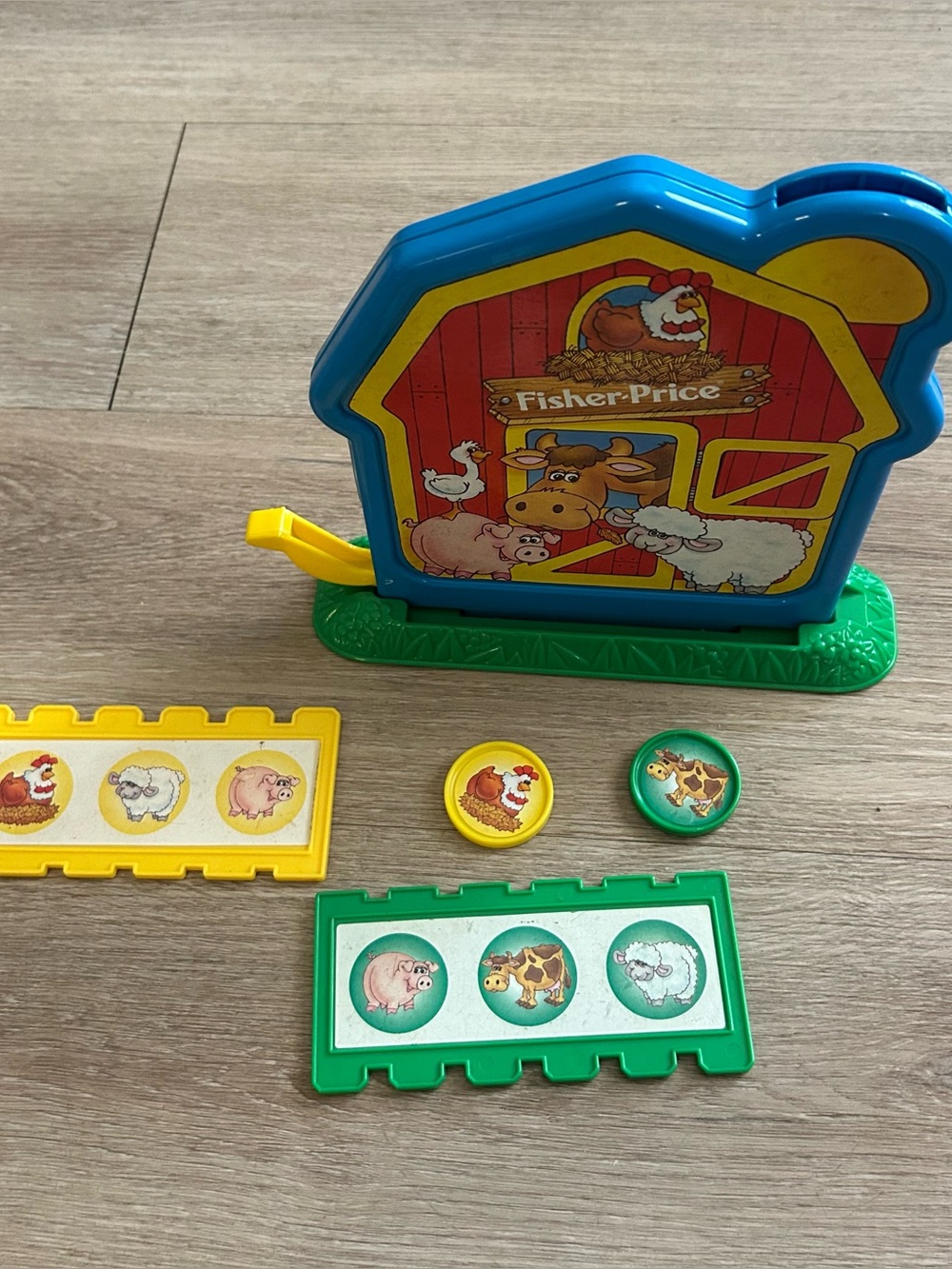 Fisher Price Barnyard Bingo Game